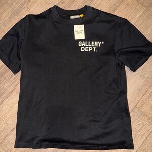 Gallery Dept Black Short Sleeve Tee